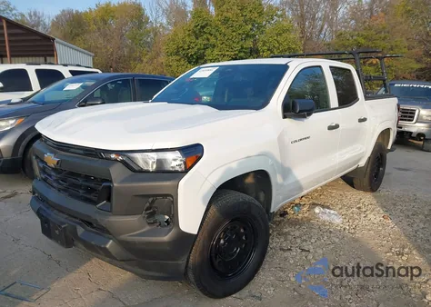2023 Chevrolet Colorado 2Wd Short Box Wt из США, поврежденный, VIN 1GCGSBEC5P1154845